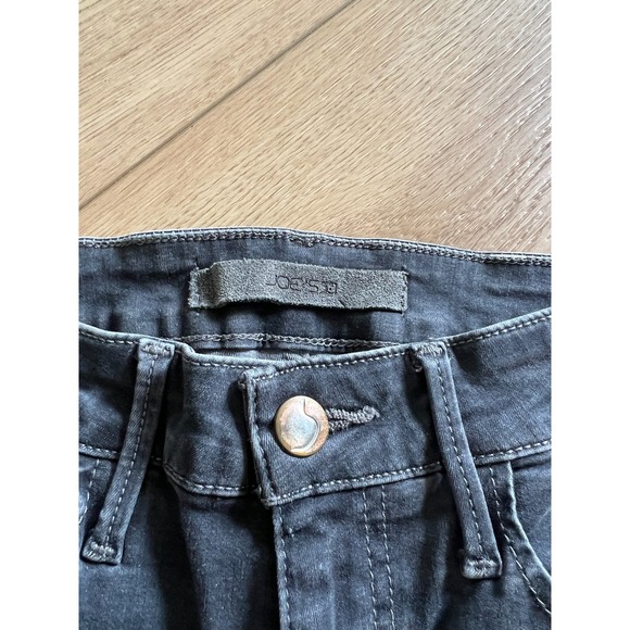 JOES JEANS The Icon Mid Rise Skinny Ankle Jeans Women's W24 Charcoal Gray - Picture 5 of 7